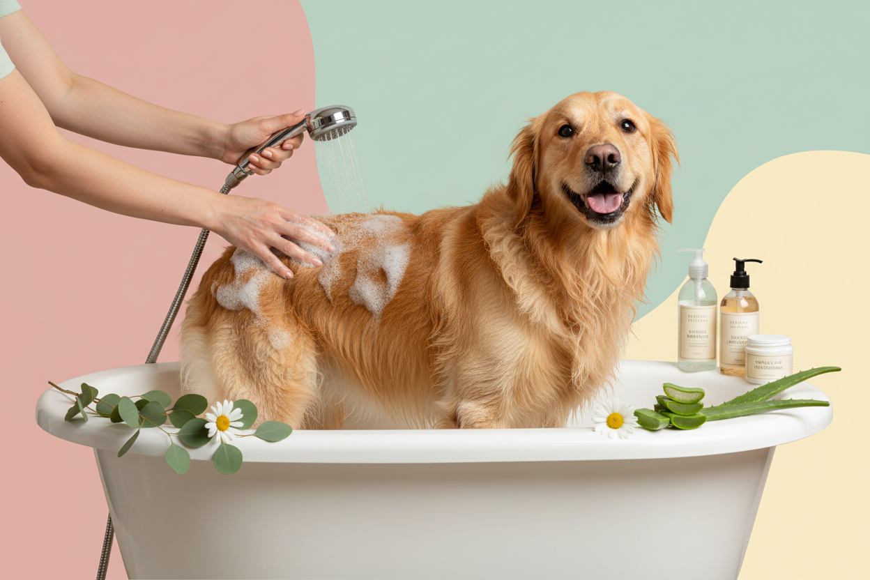 SLS free dog shampoo 