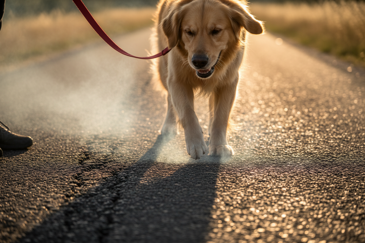 The UK Temperature Guide: Is It Safe to Walk Your Dog Today?