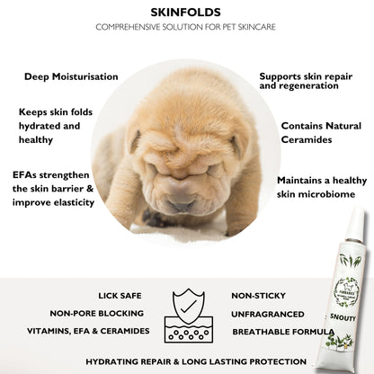 Cat & Dog Nose, Wrinkle & Paw Ointment - PET SKINCARE FOR ITCH, PAW LICKING, TEAR STAINS & MORE