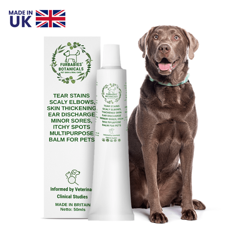 ITCHY PAWS, SCALY ELBOWS, RED MUZZLE & BELLY, COAT ITCH, EAR DISCHARGE MULTIPURPOSE BALM FOR PETS (30ml) - VETERINARY RESEARCH INFORMED PET SKIN & ORAL CARE